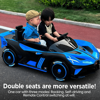 Picture of Electric Car for Kids, Bugatti Look, 18V Battery, Remote Control for Parents, 2 Seater, LED Lights