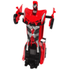 Picture of Lean-toys Robot Transformer 2in1 Pilot R/C Remote control red