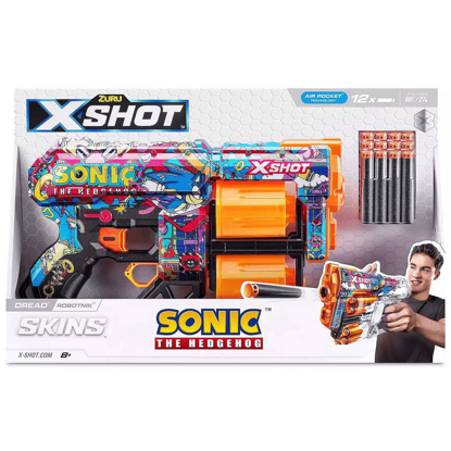 Picture of Sonic The Hedgehog Dread Robotnik Blaster (12 Darts)