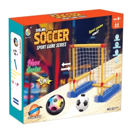 Picture of Soccer Goal Play Set with Floating Soccer Ball and Inflatable Ball