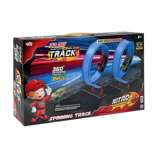 Picture of NewBoy Nitro2Go Spinning Track (34pcs)