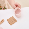 Picture of Wooden tea and coffee set