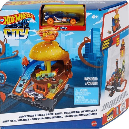 Picture of Hot Wheels City Downtown Burger Drive Thrue