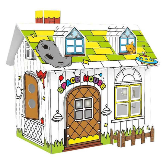 Picture of Coloring the space house
