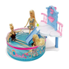 Picture of Set of dolls in the pool with swimsuits