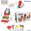 Picture of Cash Register with Scanner, Swipe Machine, Credit Card, Coins