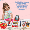 Picture of Cash Register with Scanner, Swipe Machine, Credit Card, Coins
