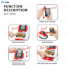 Picture of Cash Register with Scanner, Swipe Machine, Credit Card, Coins