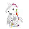 Picture of DIY 3D Unicorn Coloring & Assembly Kit