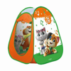 Picture of A pop-up tent with a 44 Cats design
