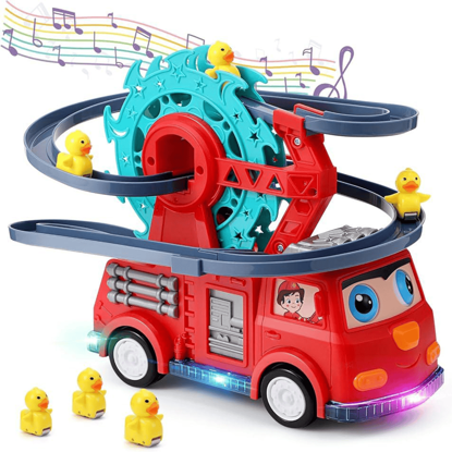 Picture of Duck-shaped fire truck