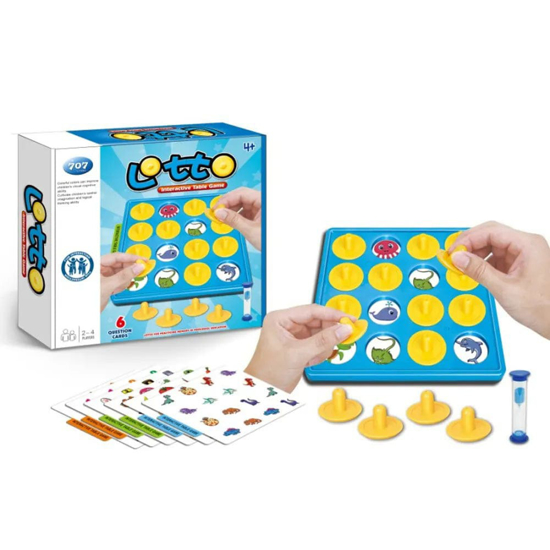 Picture of .Bingo Lotto Board Game - Visual Memory 